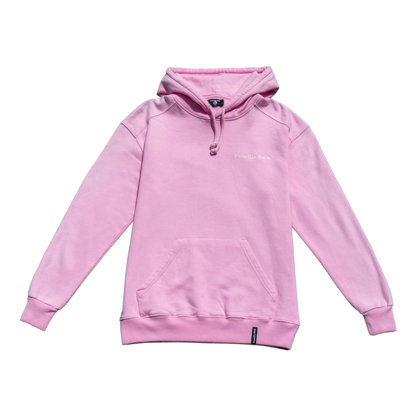 Hoodie coton organique ICONIQUE rose