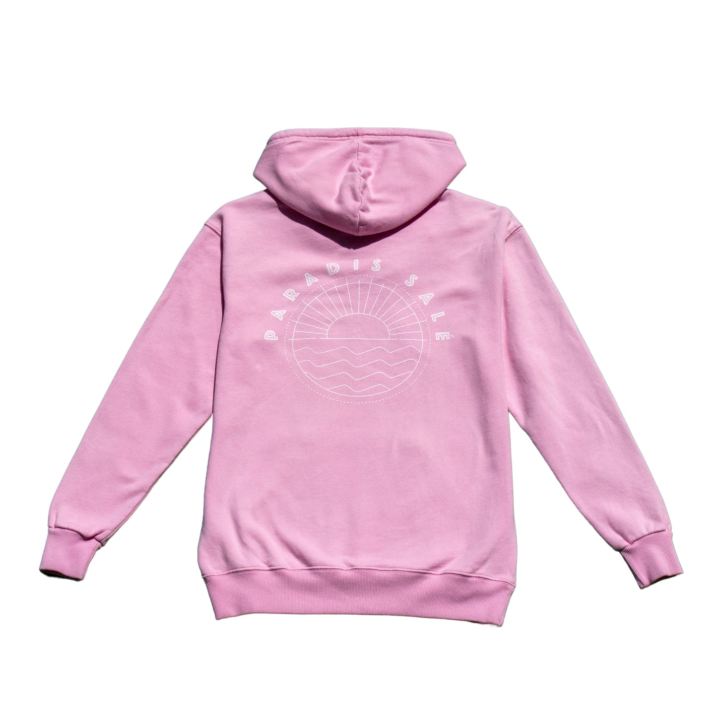 Hoodie coton organique ICONIQUE rose